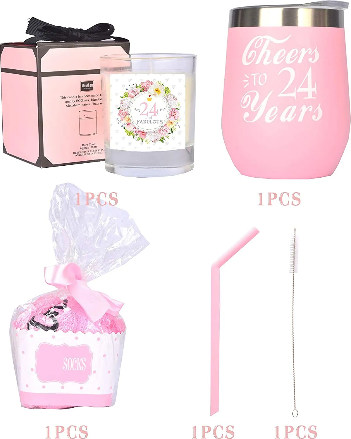 24th Birthday Gifts for Women, 24th Birthday, 24th Birthday Tumbler, 24th Birthday