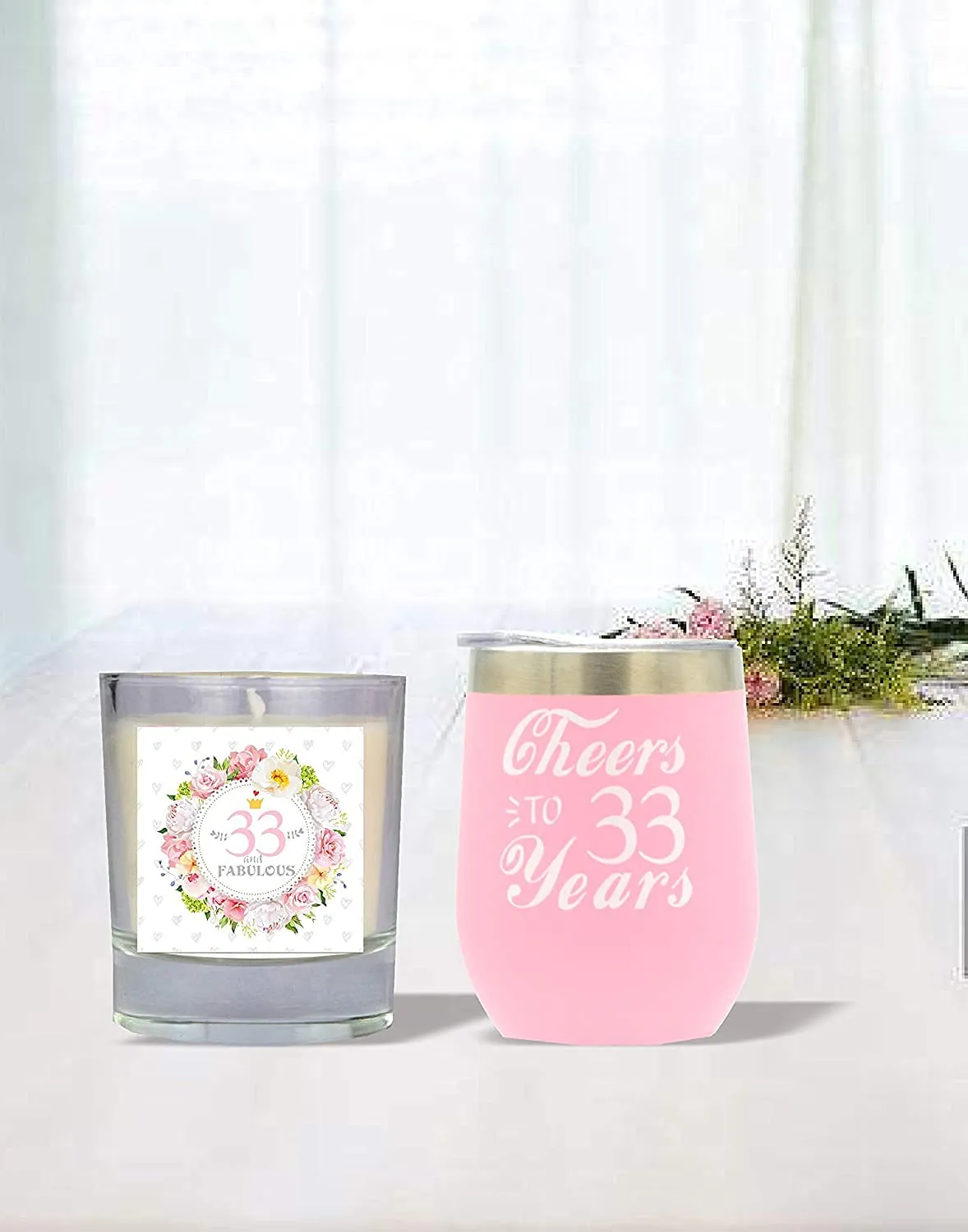 33rd Birthday Gifts for Women, 33rd Birthday, 33rd Birthday Tumbler, 33rd Birthday