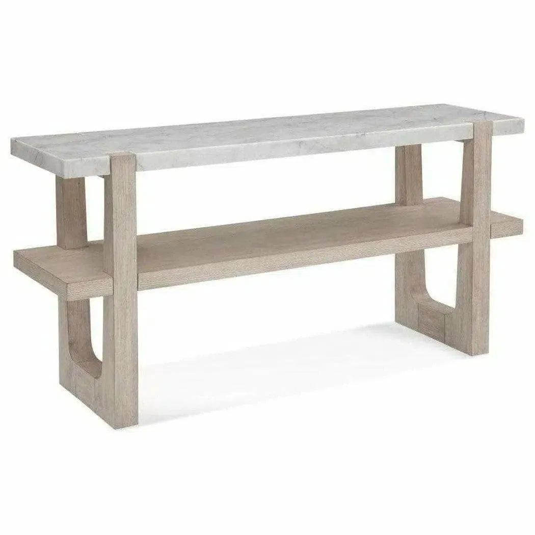 60 Inch White Console Table With Storage Shelf