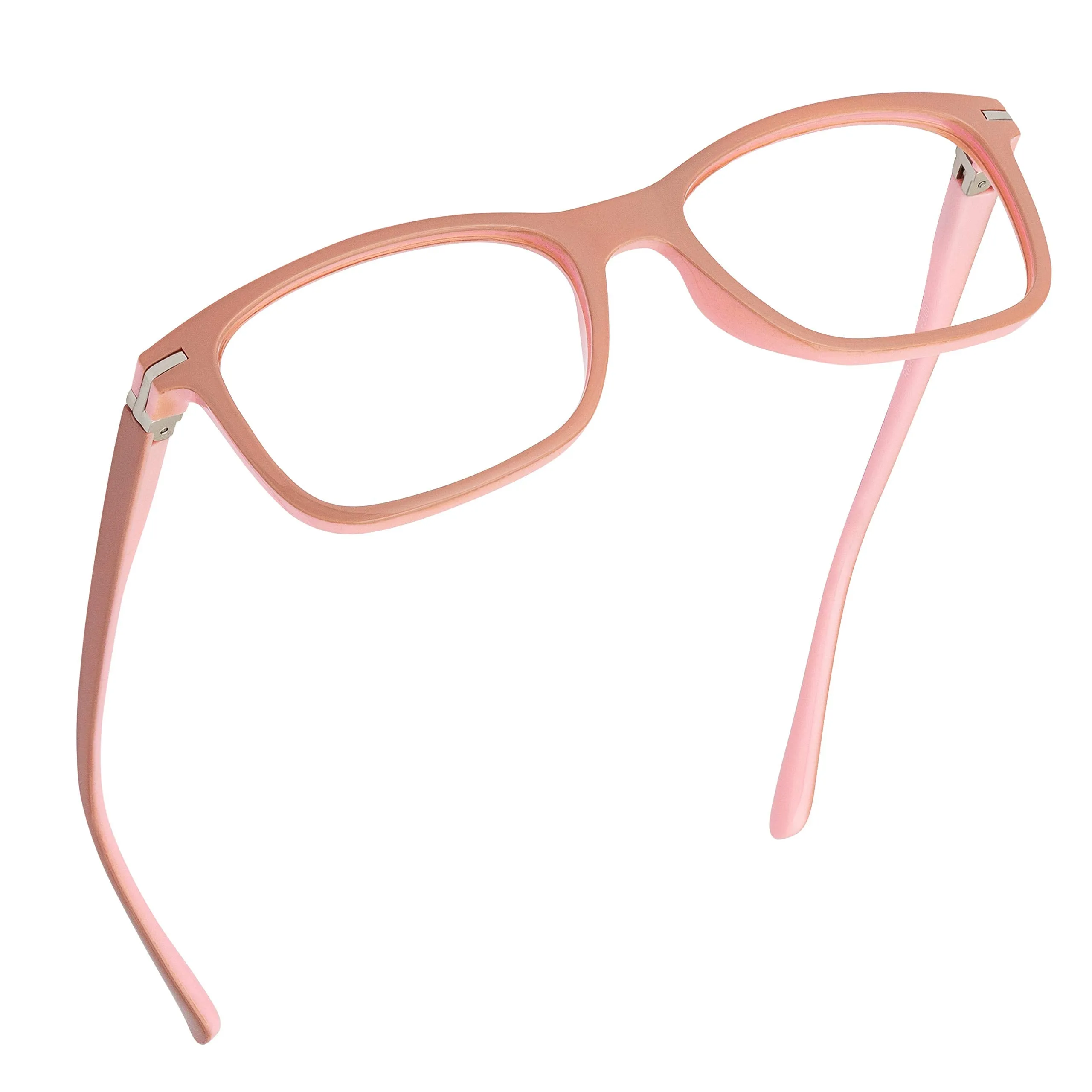 Blue-Light-Blocking-Reading-Glasses-Beige-Pink-3-25-Magnification-Computer-Glasses