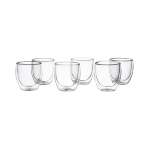 Bodum Pavina Double Wall Thermo-Glasses 250ml (Set of 6)