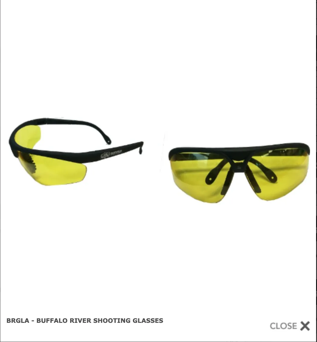 BUFFALO RIVER SHOOTING GLASSES