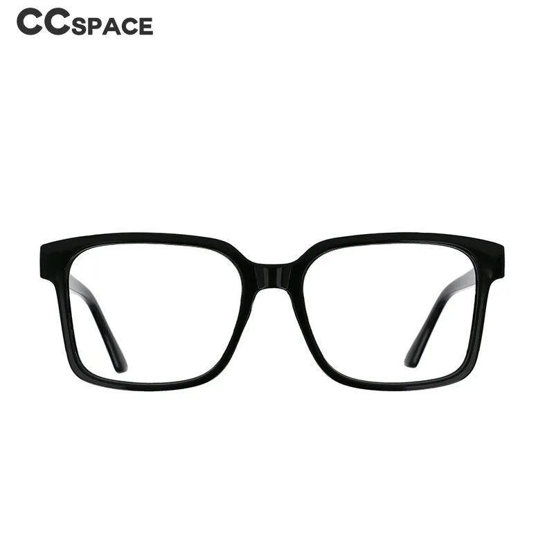 CCspace Unisex Full Rim Square Tr 90 Reading Glasses R51071