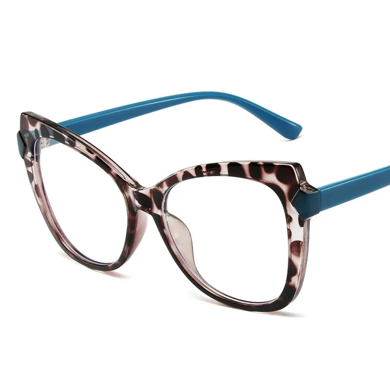 CCspace Women's Full Rim Cat Eye Tr 90 Eyeglasses 53348