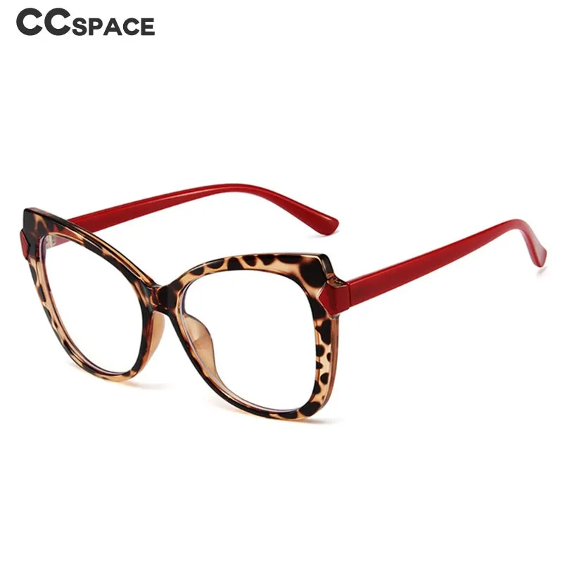 CCspace Women's Full Rim Cat Eye Tr 90 Eyeglasses 53348