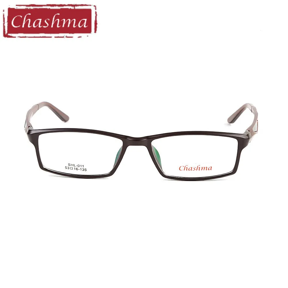 Chashma Ottica Men's Full Rim Square Tr 90 Aluminum Magnesium Sport Eyeglasses 011