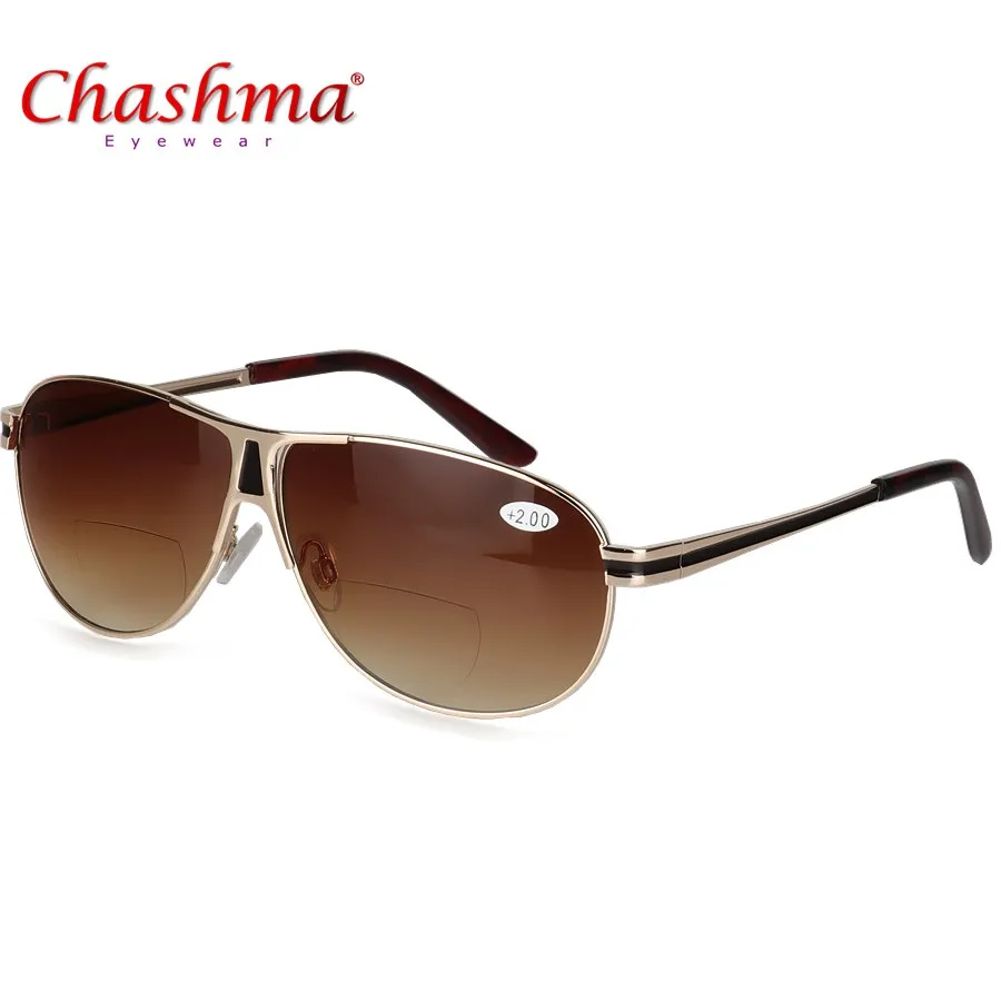 Chashma Unisex Full Rim Oval Alloy Reading Glasses Sunglasses 0037