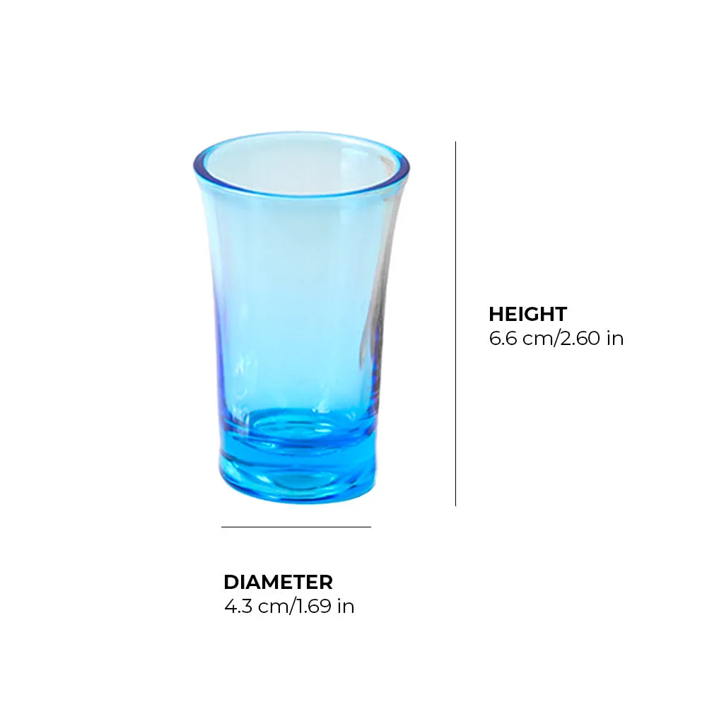 Colored Reusable Shot Glass