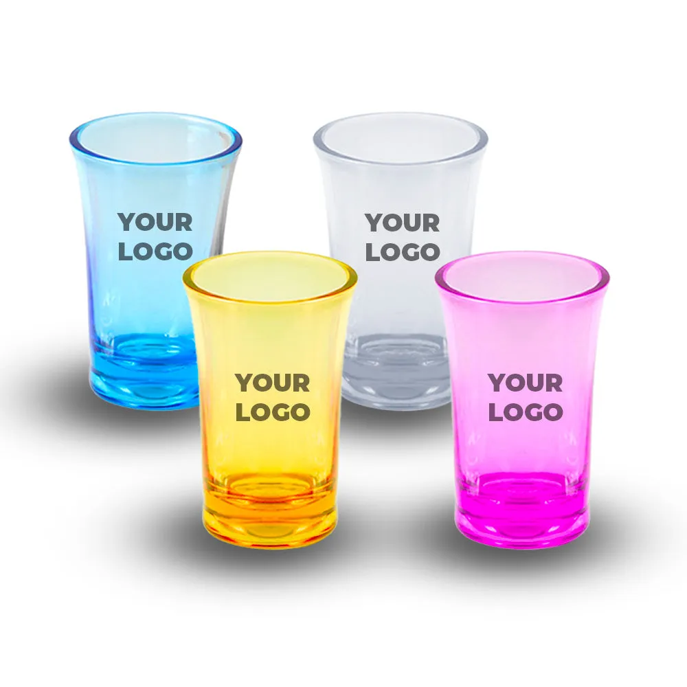 Colored Reusable Shot Glass