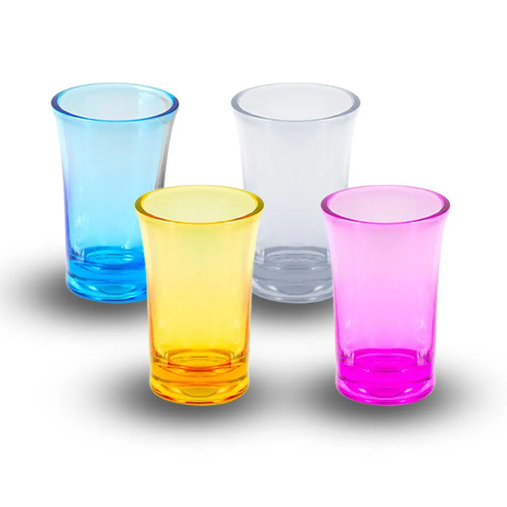 Colored Reusable Shot Glass