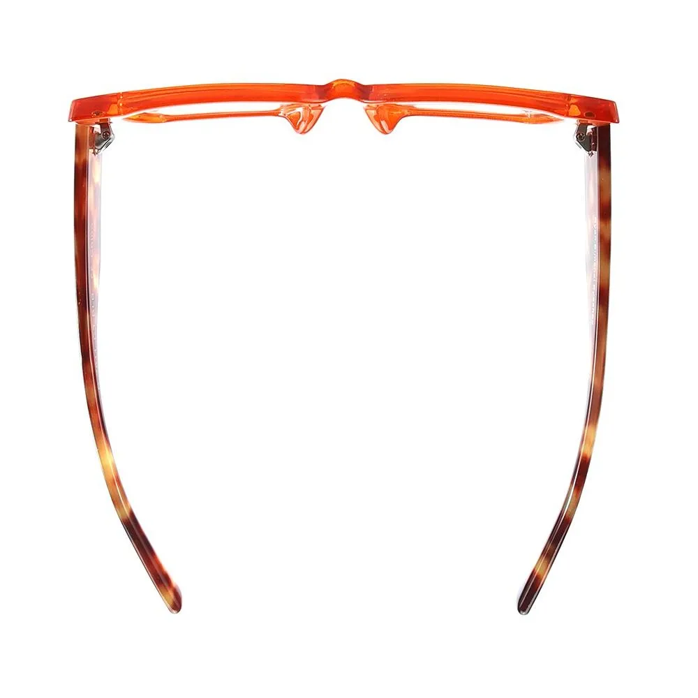 CORY | Orange | Amber Tortoise | Blue Light