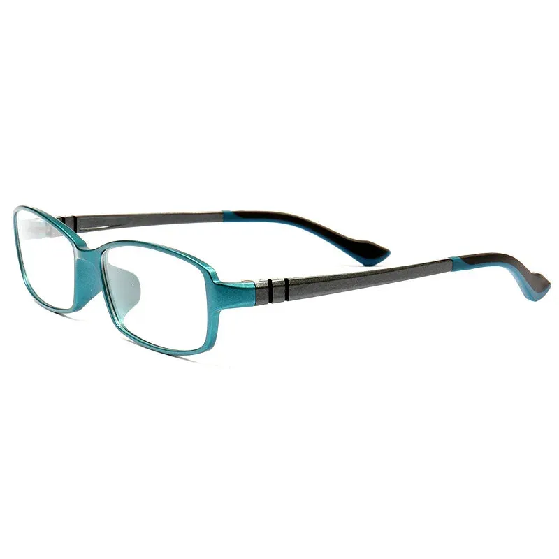 Cubojue Unisex Full Rim Square Plastic Reading Glasses 2070