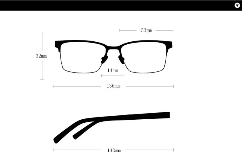 Cubojue Unisex Full Rim Square Plastic Reading Glasses 2070