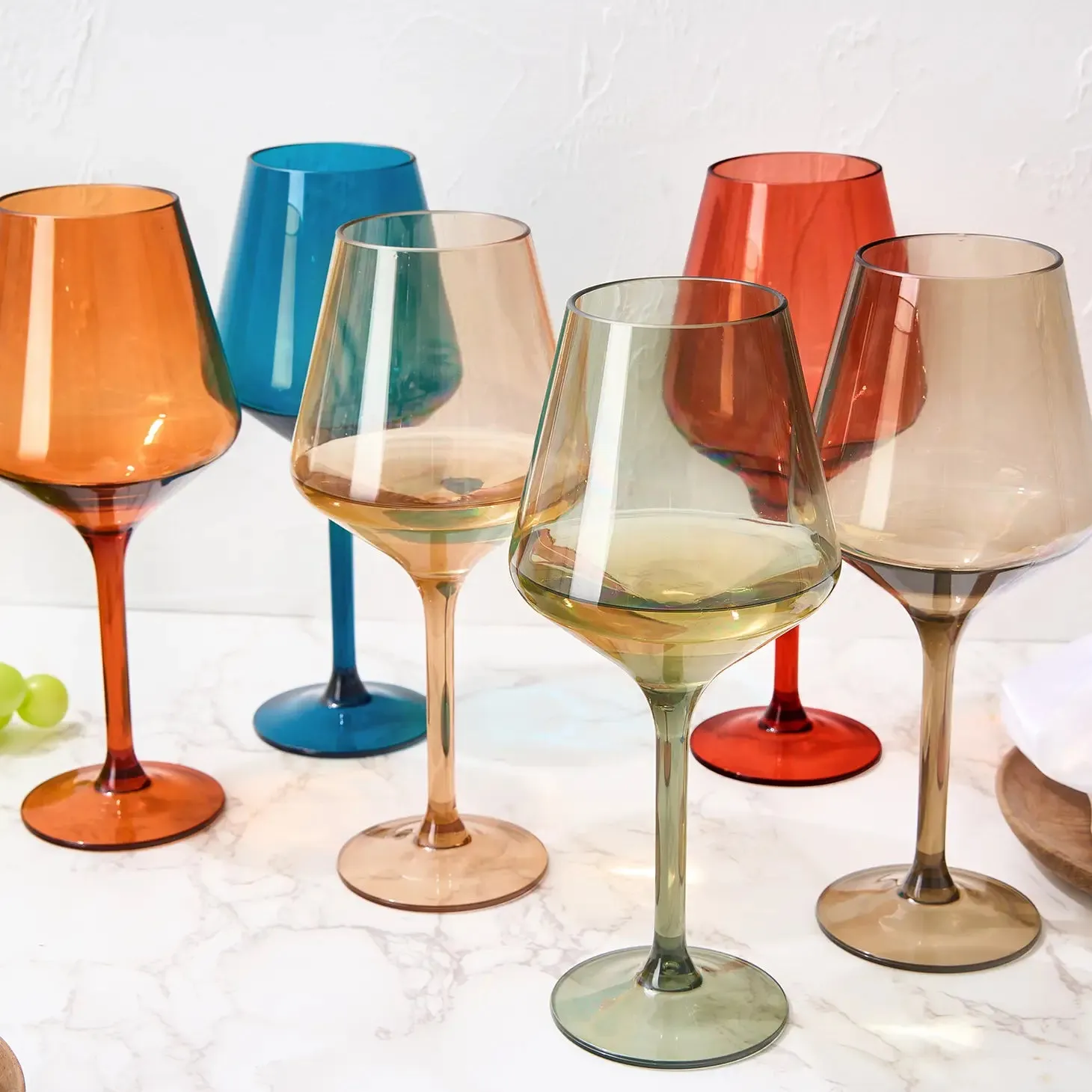 European Style Acrylic Wine Glass