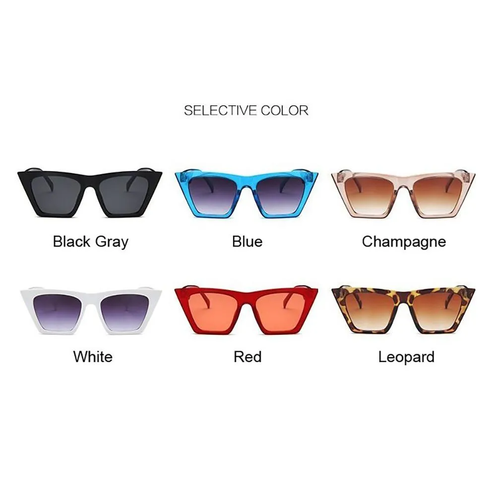 Fashionable Classic Square Cat Eye Sunglasses