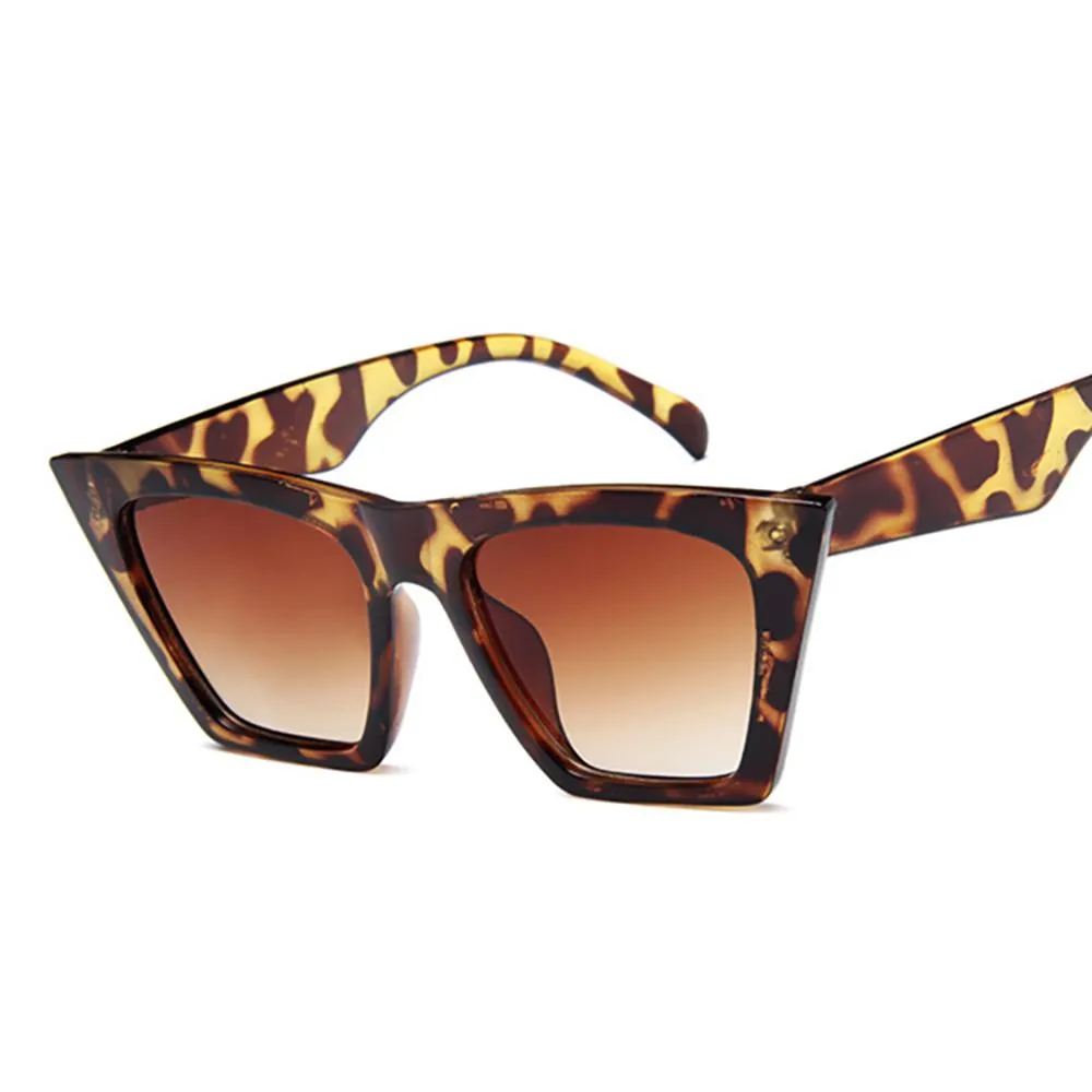 Fashionable Classic Square Cat Eye Sunglasses