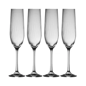 Galway Crystal Erne Champagne Flute Set