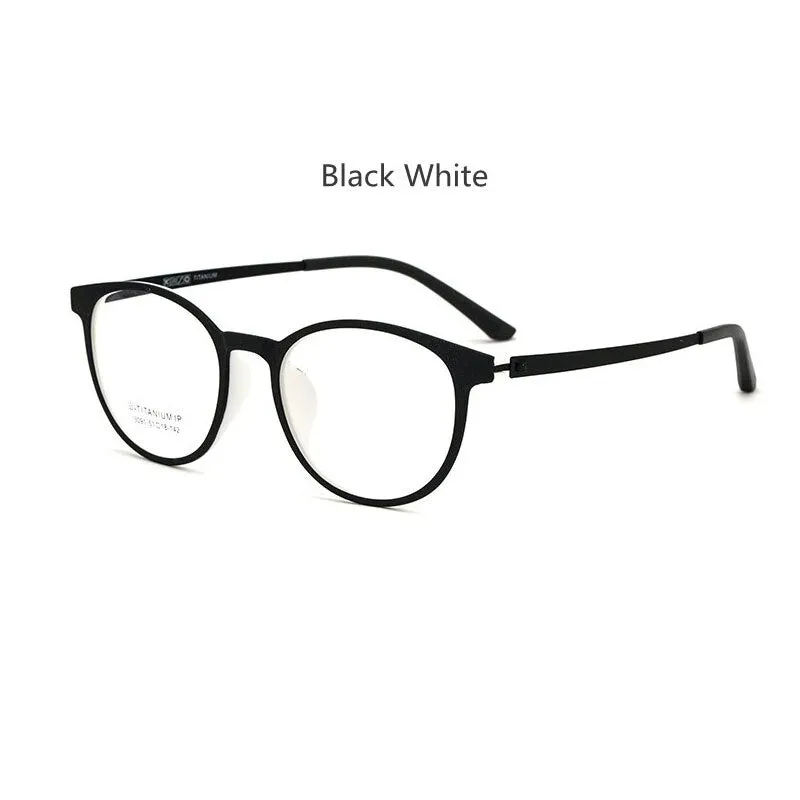 Handoer Unisex Full Rim Square Tr 90 Titanium Hyperopic Photochromic Reading Glasses 23091 0 To  150