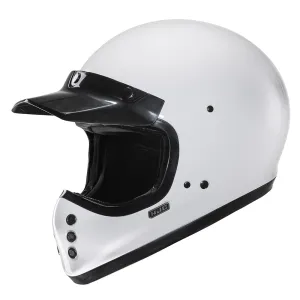 HJC V60 White Touring Gear Motorcycle Helmet