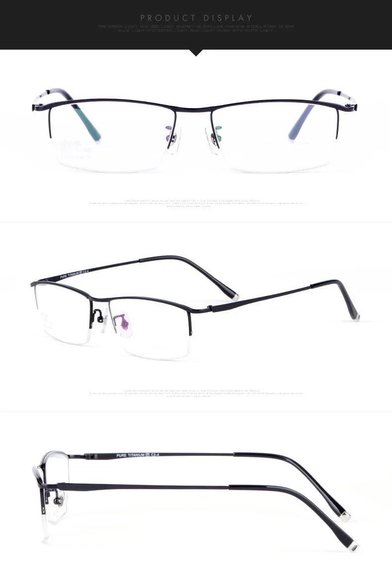 Hotochki Women' Full Rim Titanium Frame Eyeglasses J85148