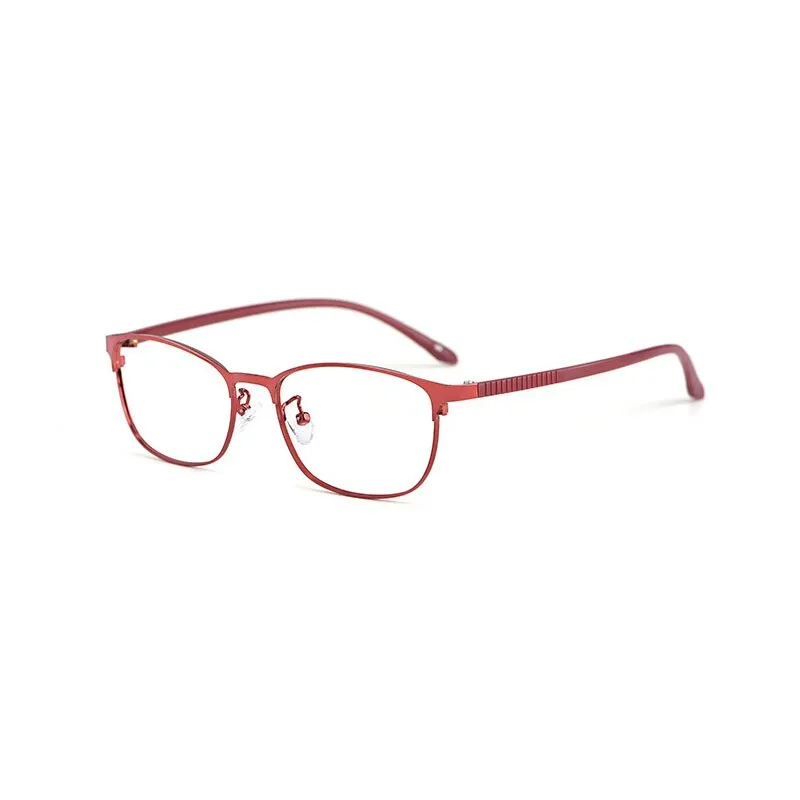 Hotony Women's Full Rim TR 90 Resin Alloy Square Frame Eyeglasses 3569