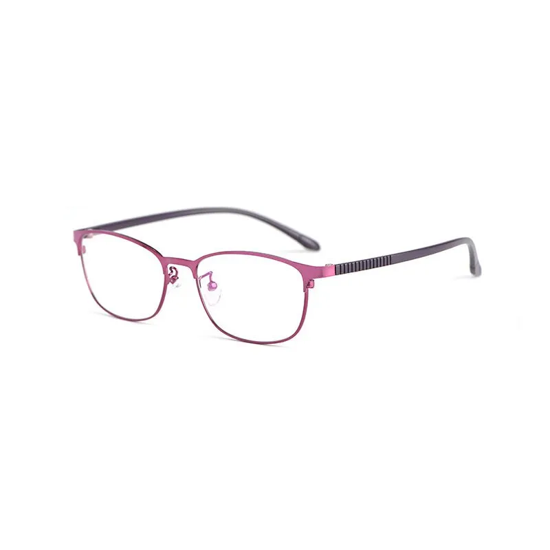 Hotony Women's Full Rim TR 90 Resin Alloy Square Frame Eyeglasses 3569