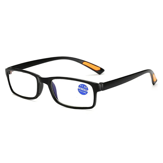 Iboode Unisex Full Rim Square Tr 90 Reading Glasses 4774