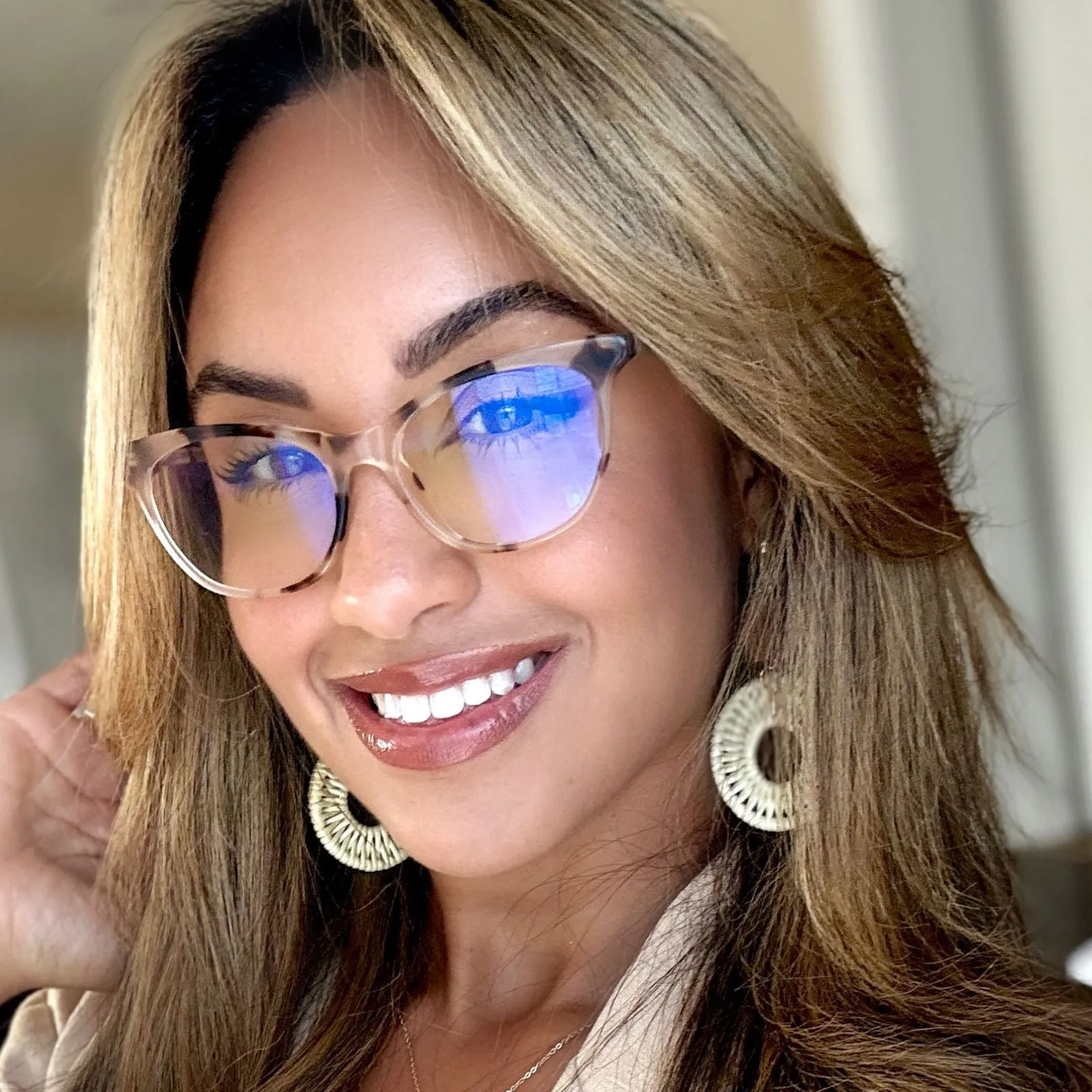 JADE - CREAM TORTOISE   PRESCRIPTION GLASSES