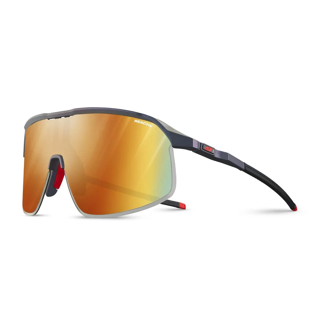 Julbo - Density - Reactiv 1-3 Light Amplifier - Iridescent Bleu / Red