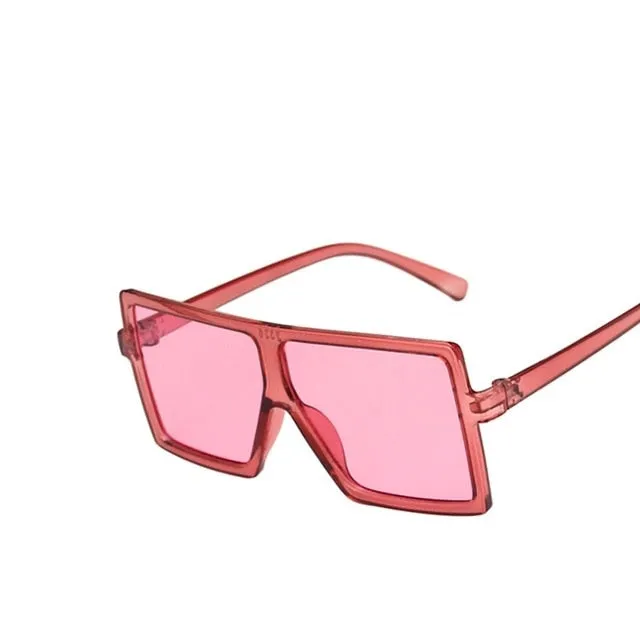 Kids Oversized Retro Square Sunglasses