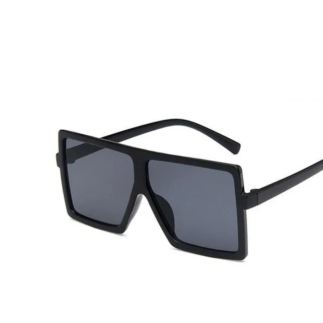 Kids Oversized Retro Square Sunglasses