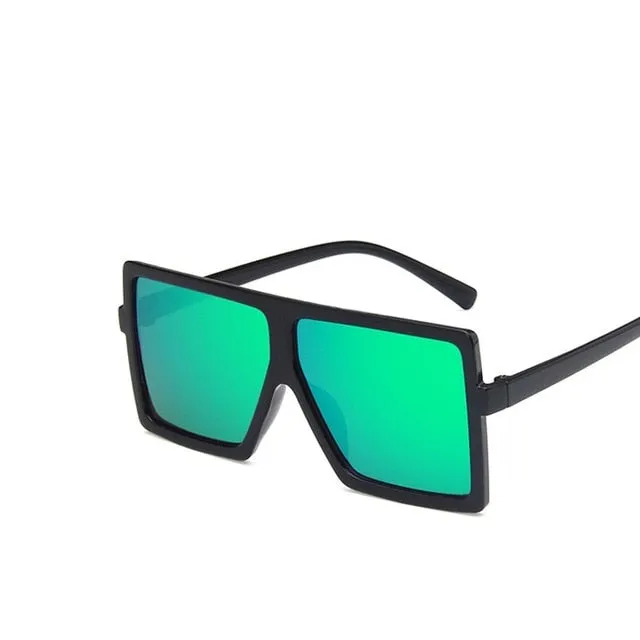 Kids Oversized Retro Square Sunglasses