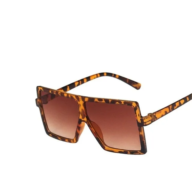 Kids Oversized Retro Square Sunglasses