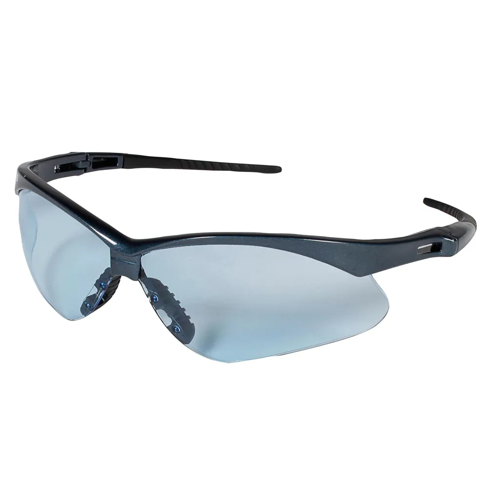 KleenGuard Nemesis Blue Frame Safety Glasses with KleenVision