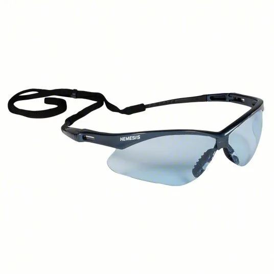 KleenGuard Nemesis Blue Frame Safety Glasses with KleenVision