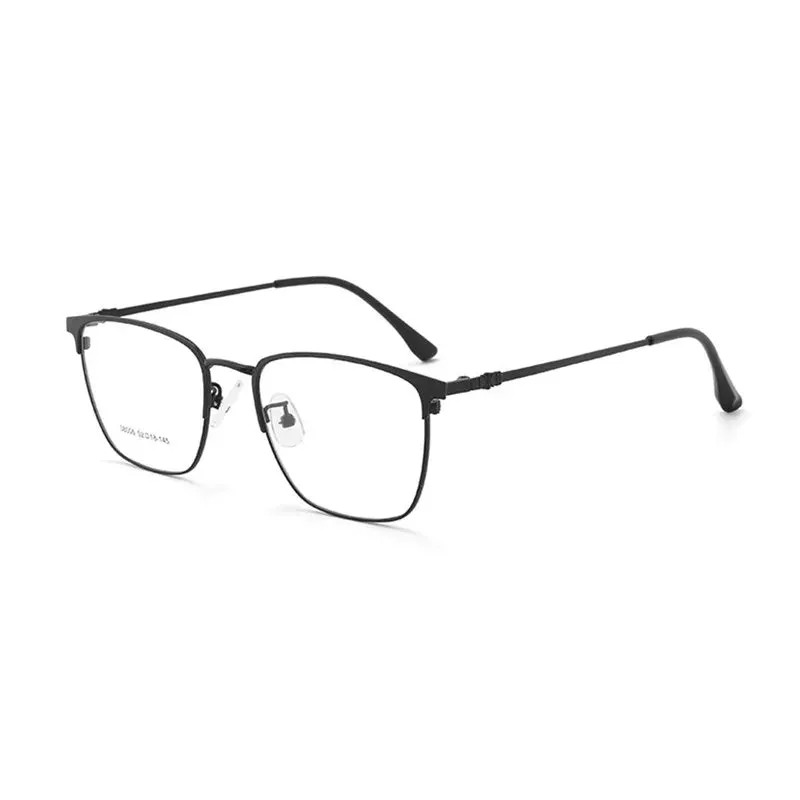 Kocolior Unisex Full Rim Square Acetate Alloy Hyperopic Reading Glasses 38005