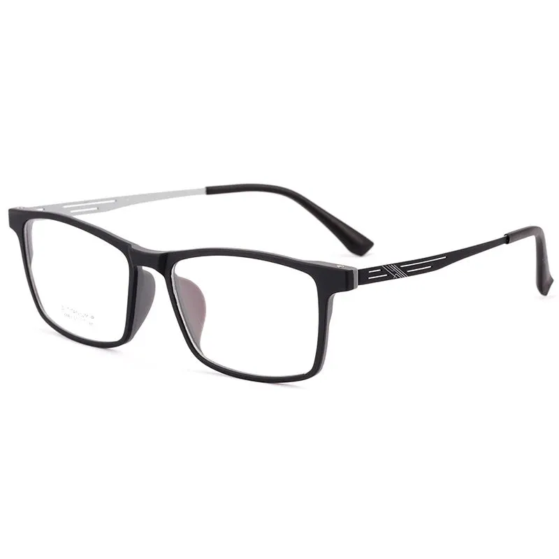 Kocolior Unisex Full Rim Square Titanium Eyeglasses 8883