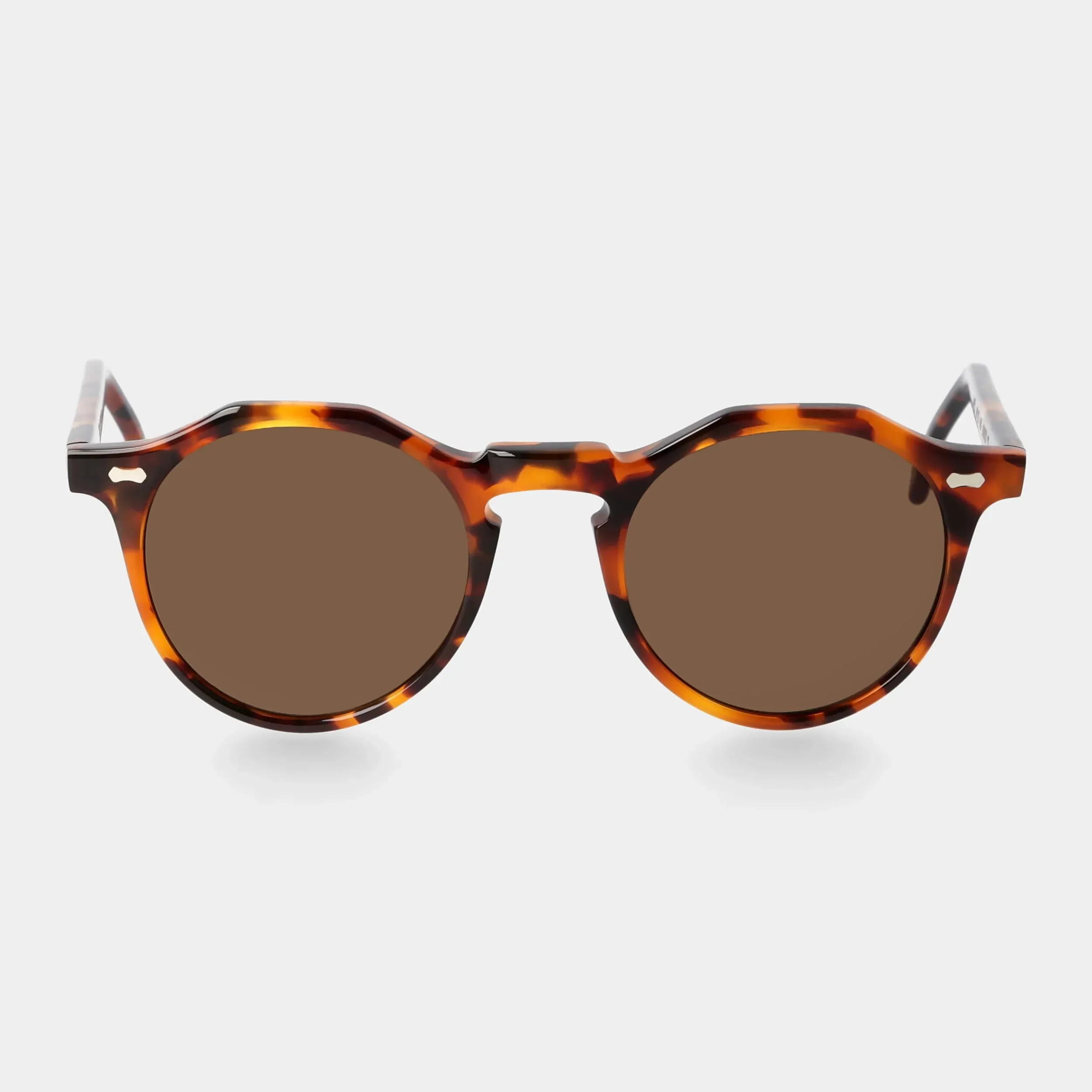 LAPEL AMBER TORTOISE Sunglasses