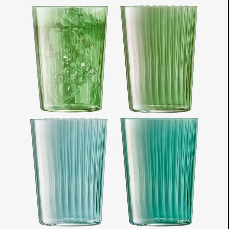 LSA Gems Tumbler Assorted Jade (4 Pack)