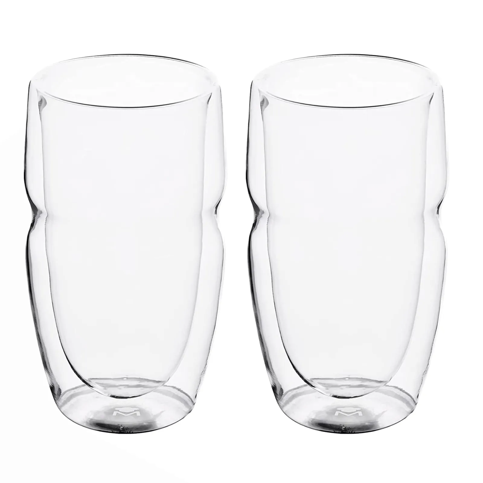 MasterPro Set of 2 Double Wall Borosilicate High Glass 540ml