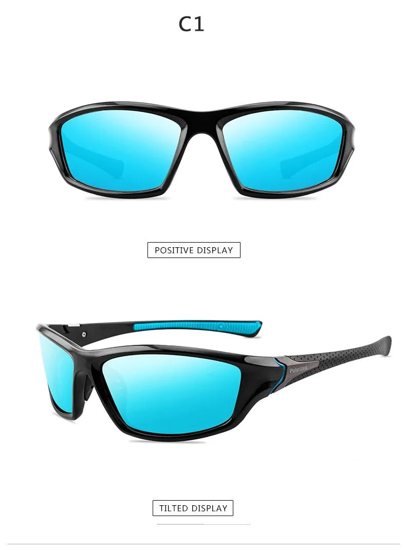 Men Classic Vintage Polarised Driving Sun Glasses