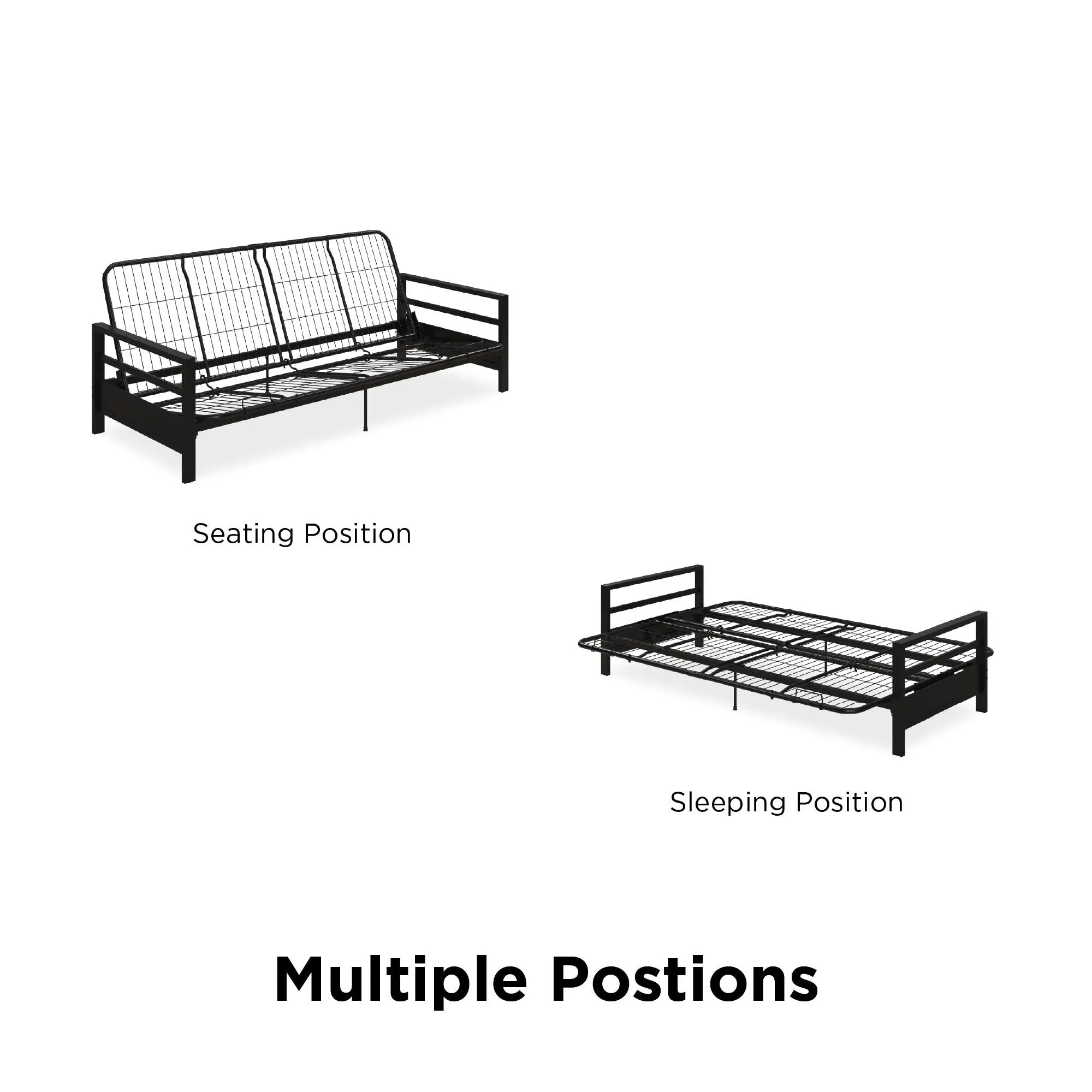 Miles Metal Futon Frame