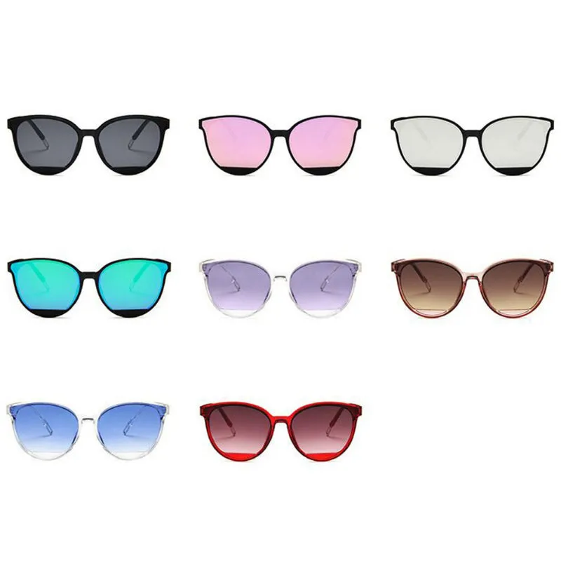 Minimalist Classic Anti-reflective Mirror Sunglasses with UV Protection