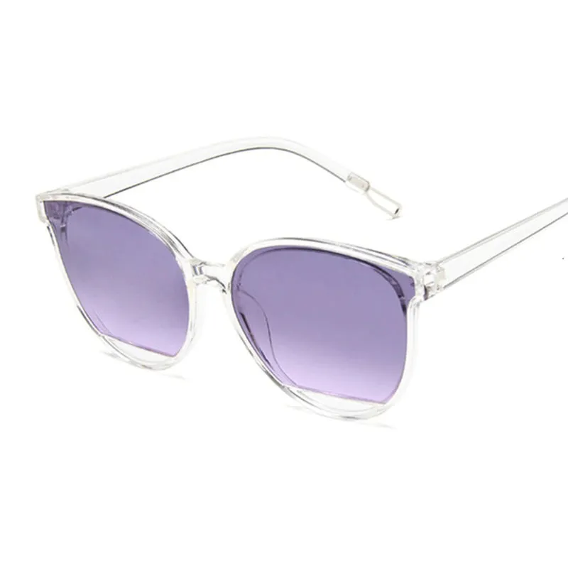 Minimalist Classic Anti-reflective Mirror Sunglasses with UV Protection