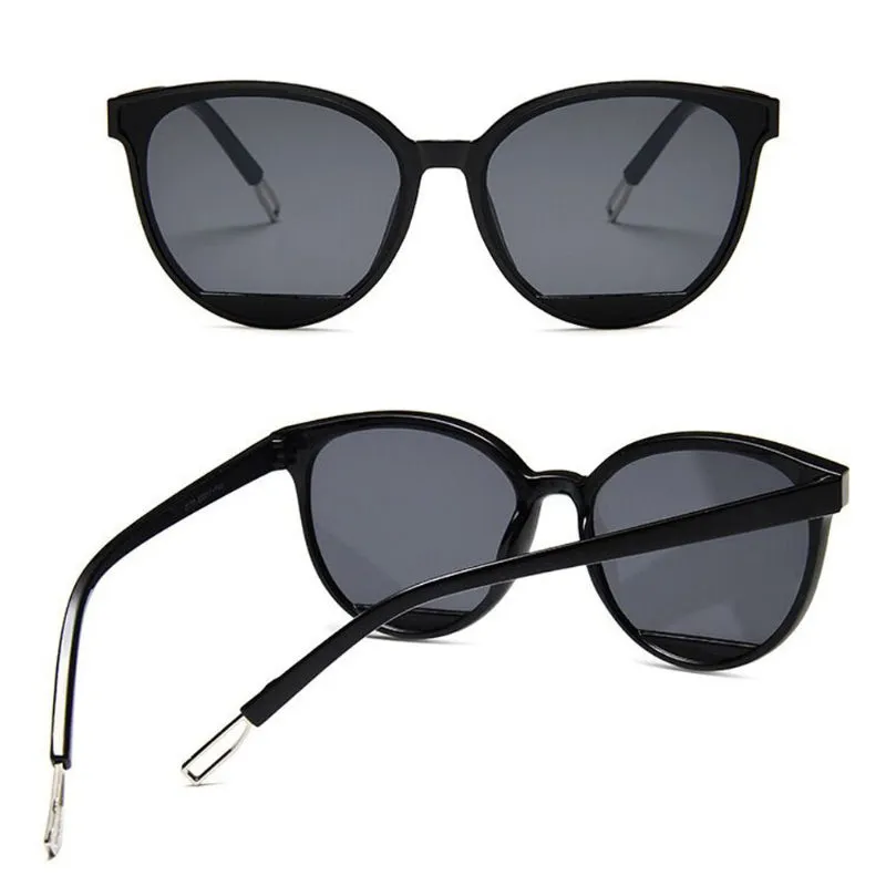 Minimalist Classic Anti-reflective Mirror Sunglasses with UV Protection