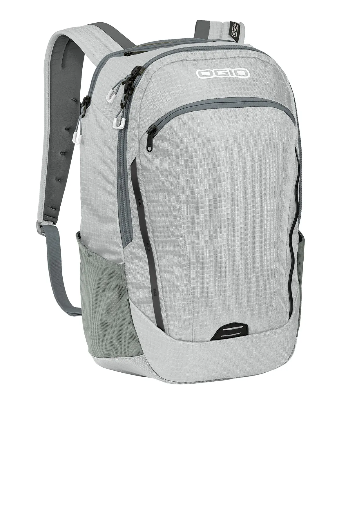 OGIO Shuttle Customzied Backpacks, Harbor Grey/ Silver