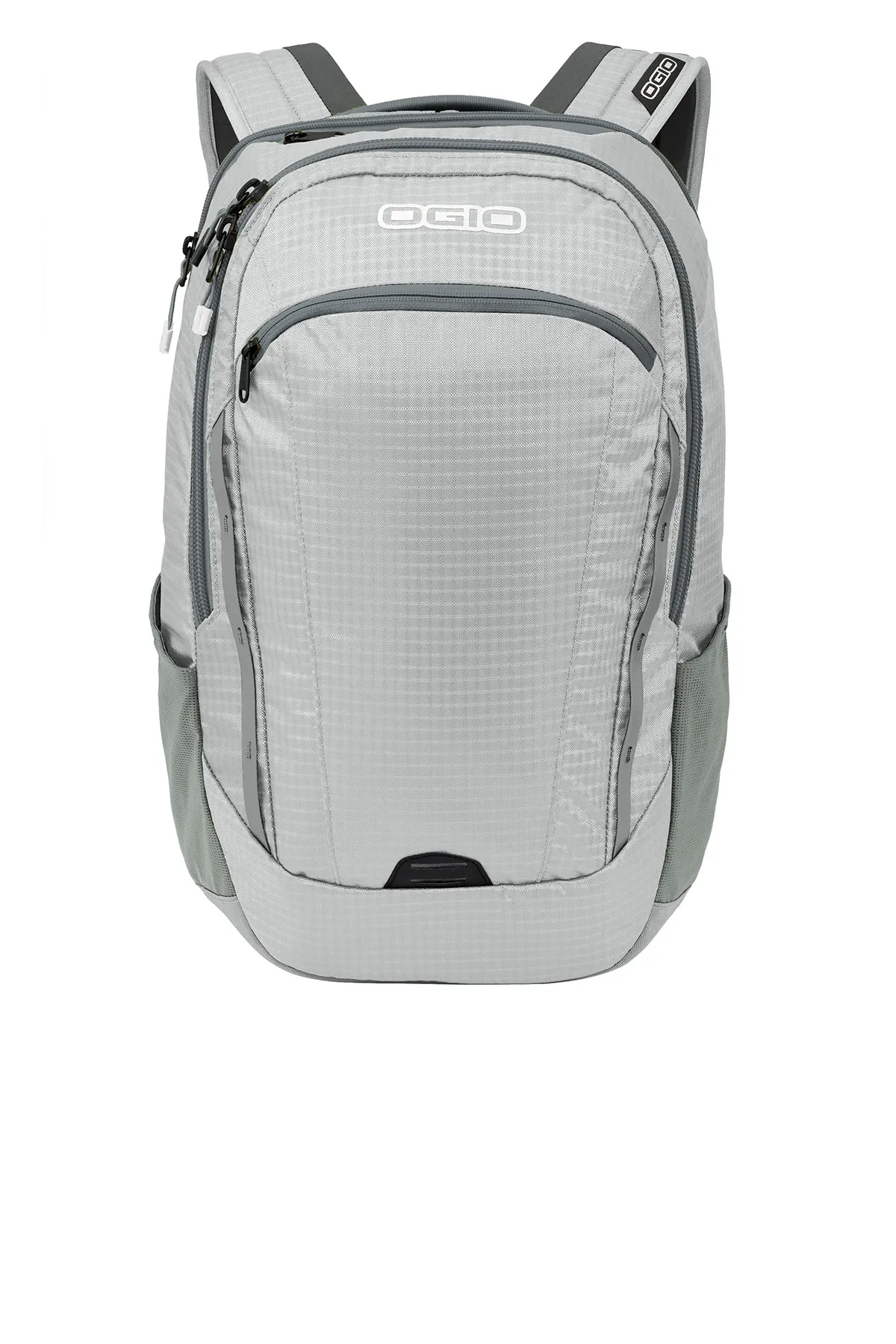 OGIO Shuttle Customzied Backpacks, Harbor Grey/ Silver