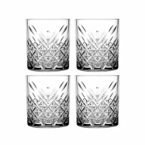 Pasabahce Timeless DOF Glasses 345ml (Set of 4)