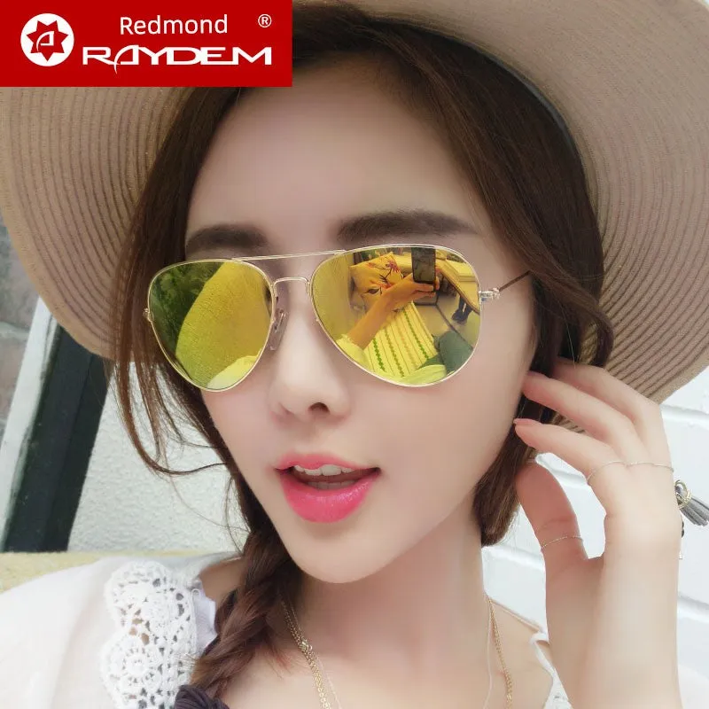 Polarized Sunglasses Women's Sunglasses Male Toad Reflective Trendy Fashion Driving Glasses UV Protection