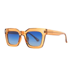 RYE | Transparent Tan |  Blue Lens